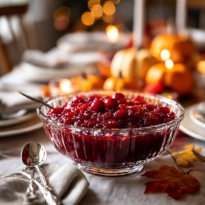 Thanksgiving Cranberry Sauce Recipe