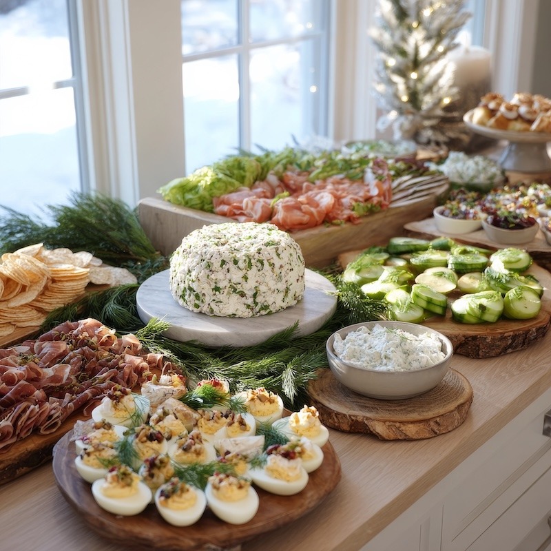 Christmas No-Oven Appetizers