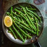 Sauteed Garlic Butter Green Beans