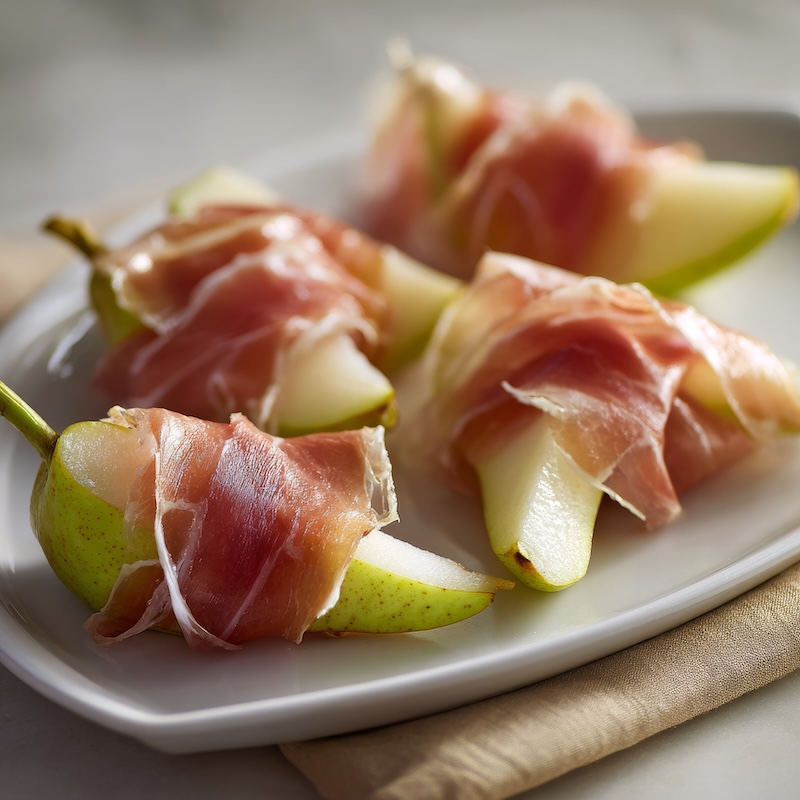 Prosciutto Wrapped Pear Recipe