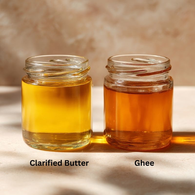 Clarified Butter vs Ghee