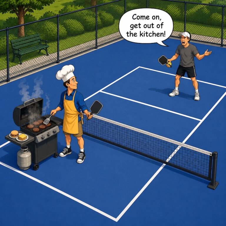 The Reluctant Gourmet in the Pickleball Kitchen