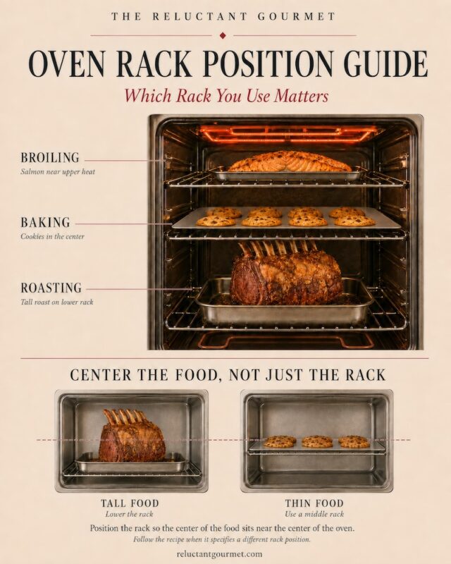 A guide to oven rack position