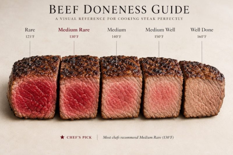 Beef Doneness Guide