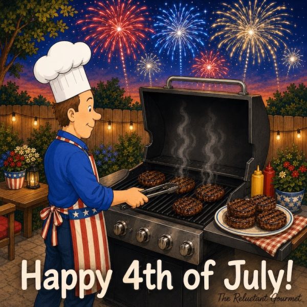 The Reluctant Gourmet celebrating the 4th of July